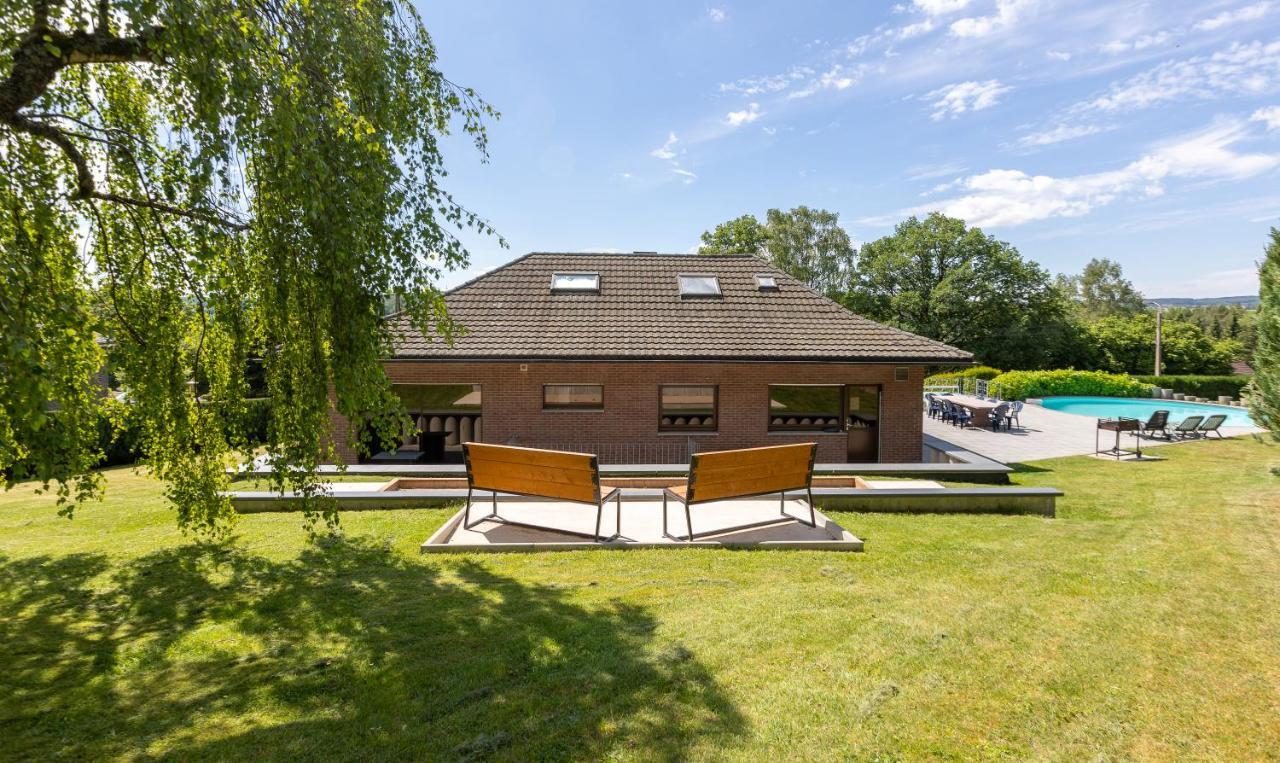 Luxueuse Et Spacieuse Villa Avec Sauna Et Piscine マルメディ エクステリア 写真