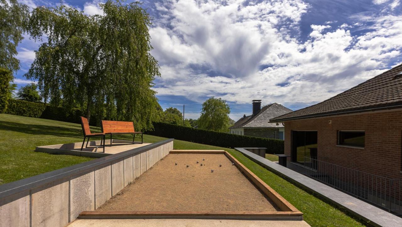 Luxueuse Et Spacieuse Villa Avec Sauna Et Piscine マルメディ エクステリア 写真